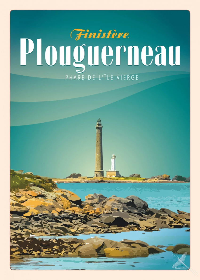 Affiche vintage - Plouguerneau