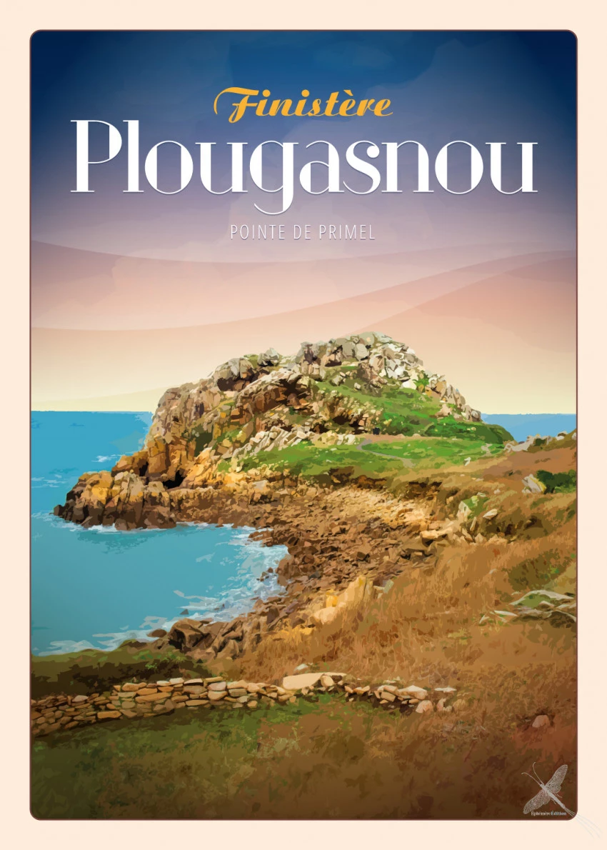 Affiches vintages Plougasnou : Affiche vintage - Plougasnou