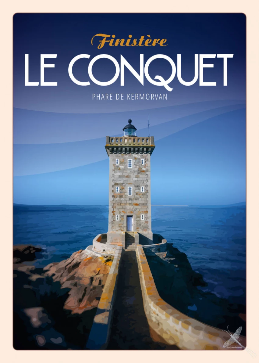 Affiche vintage - Le Conquet