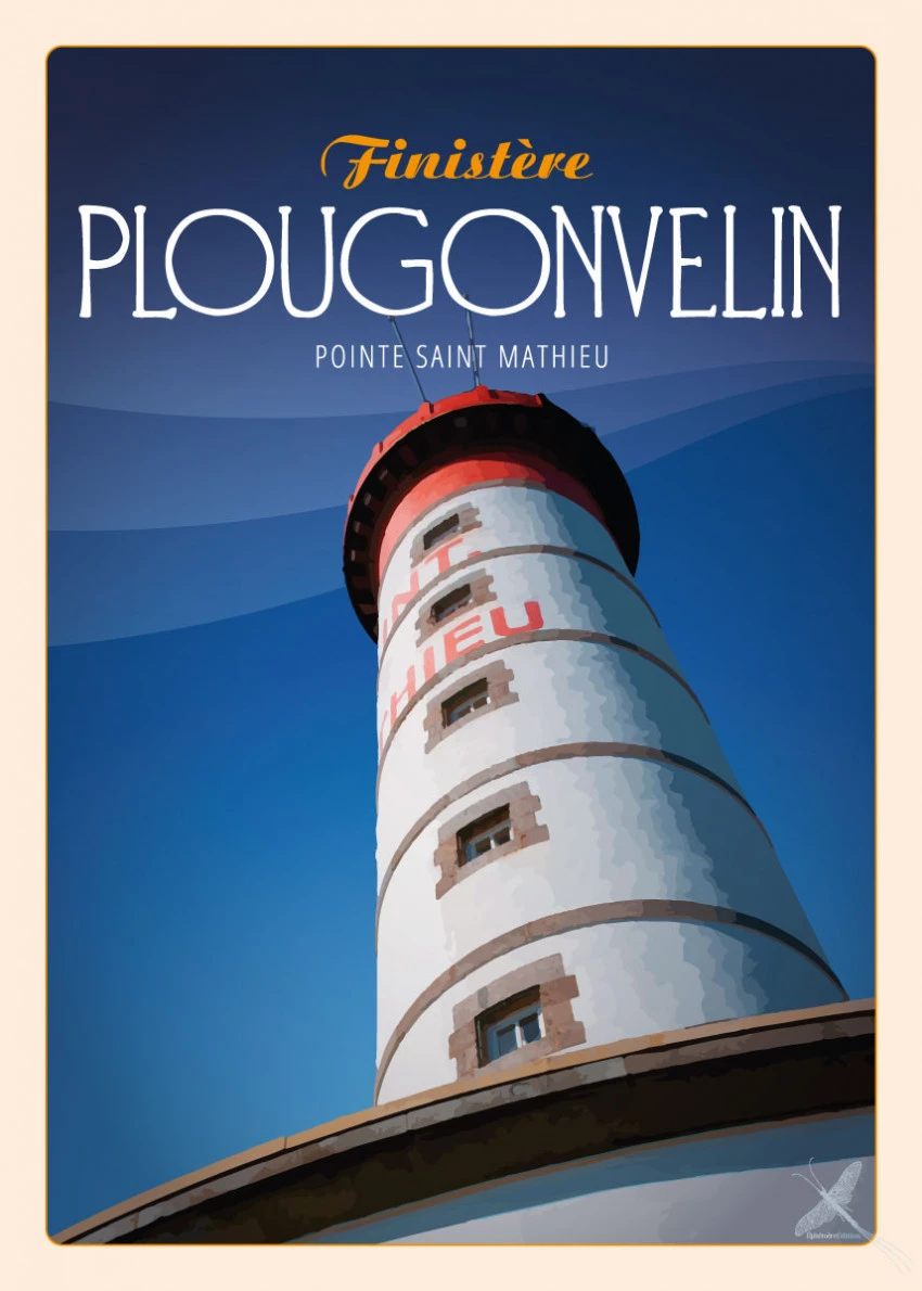 Affiche vintage - Plougonvelin