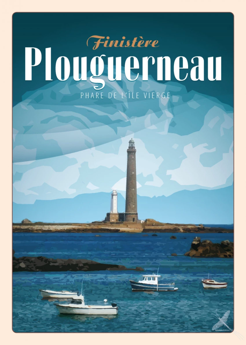 Affiche vintage - Plouguerneau