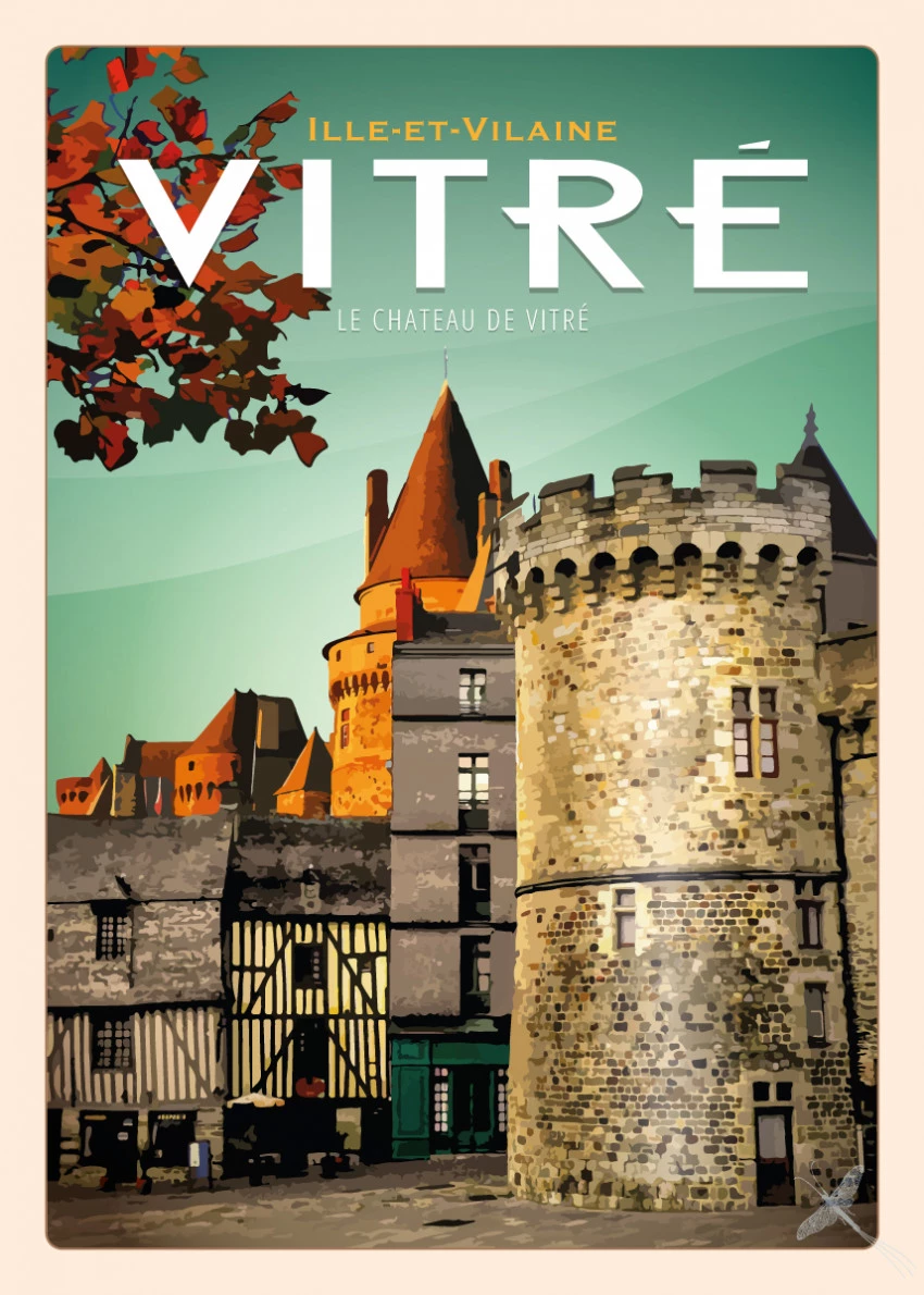 Affiche vintage - Vitré